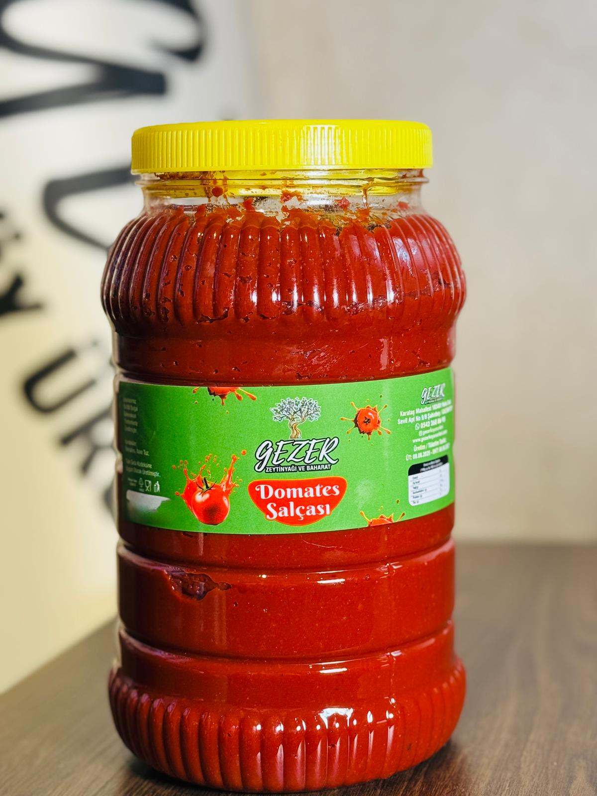 YÖRESEL DOMATES SALÇASI